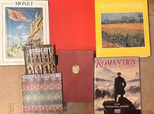 Job Lot Art Books Monet Van